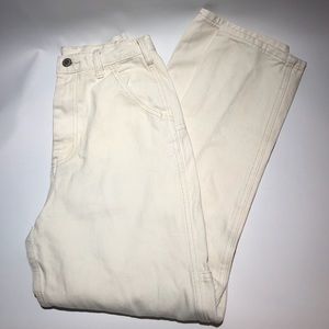 Brandy Melville White Cargo Pants